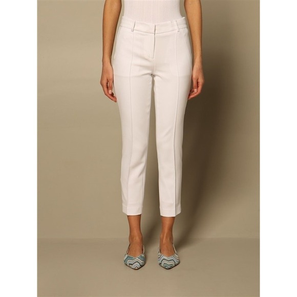 Michael Kors Denim - NWOT Michael Kors 4 Samantha Stretch Cotton Pants White 112208